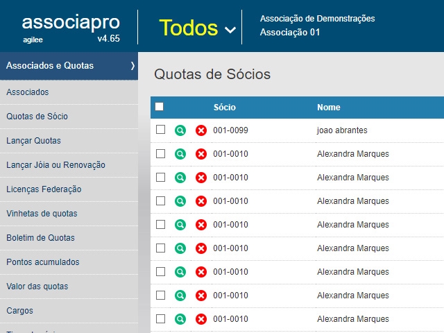 Ferramentas para a Gestão de Quotas